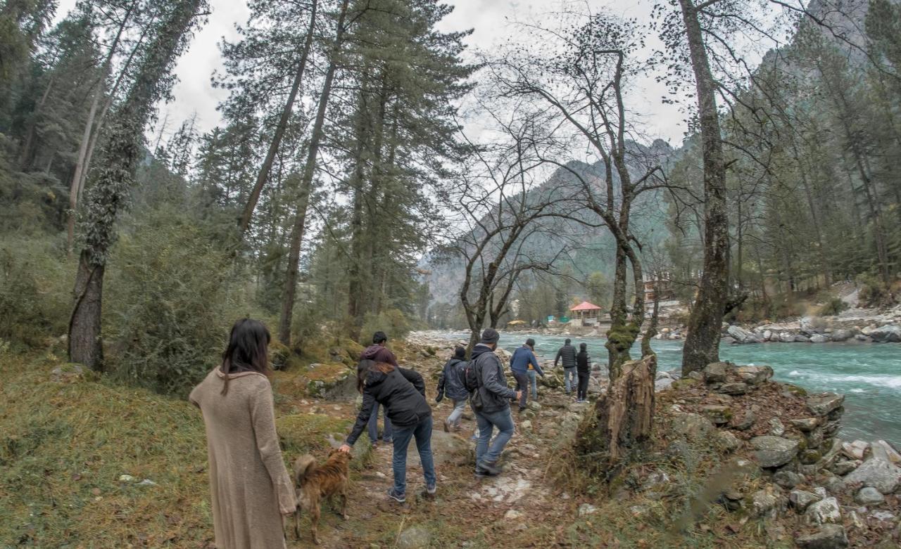 Parvati Kuteer Riverside Resort Kasol Eksteriør bilde