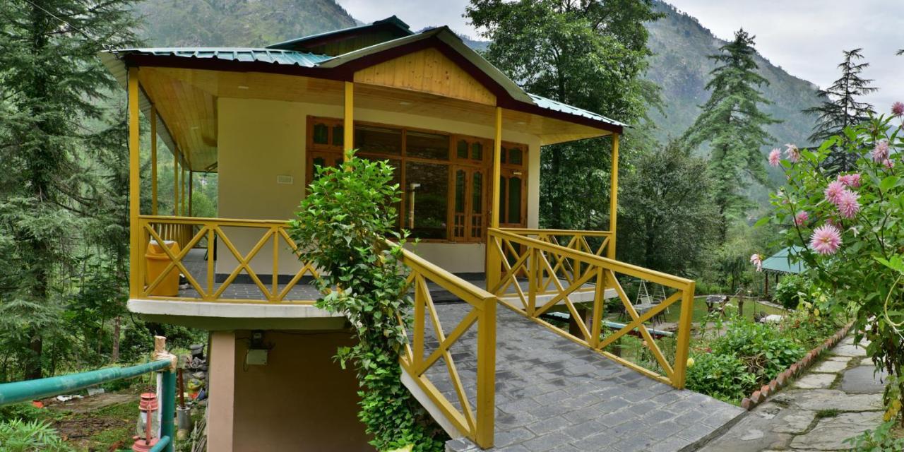 Parvati Kuteer Riverside Resort Kasol Eksteriør bilde